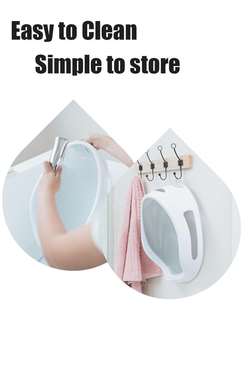 JoyousSto Baby Bath Support Non-Slip Secure Infant Infant Baby Bather With Inclined Headrest,Less 6 Months - Image 4