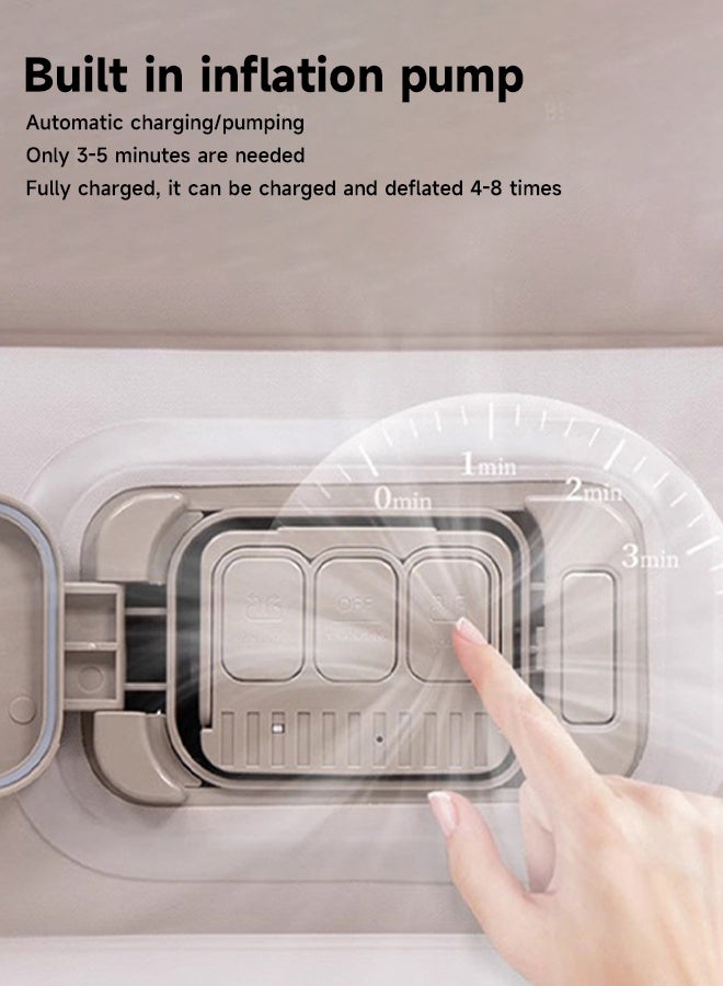 فراش قابل للانتفاخ -فراش النوم المنزلي -سرير الطابق الأرضي وسادة الهواء -خيمة -فراش في الهواء الطلق -فراش النوم التلقائي بالكامل -فراش التخييم - Image 5