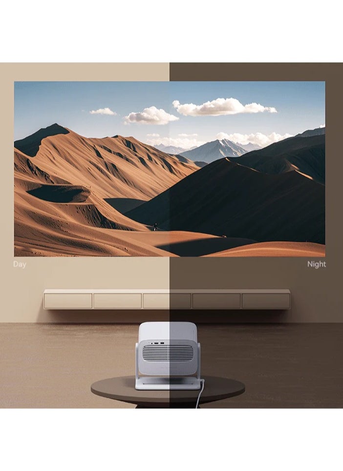 wanbo - Vali 1 Android 11 Gimbal Projection Smart Projector 900 ANSI ultra High Lumens 1080p HD 12W Hi-Fi Stereo speakers Autofocus, Auto Keystone Correction, obstacle avoidance & smart screen fitting - Image 1