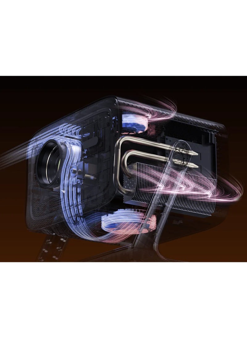 wanbo - Vali 1 Android 11 Gimbal Projection Smart Projector 900 ANSI ultra High Lumens 1080p HD 12W Hi-Fi Stereo speakers Autofocus, Auto Keystone Correction, obstacle avoidance & smart screen fitting - Image 1