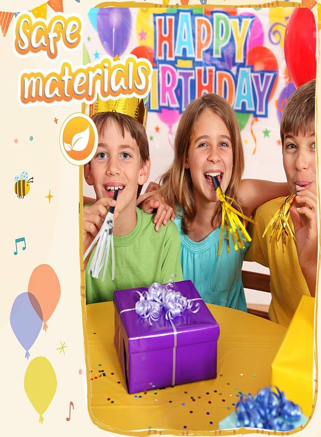 LovesTown 36PCS Party Blowers, Noise Makers Party Favors, Birthday Blowers for Kids, Silver and Gold - Image 5