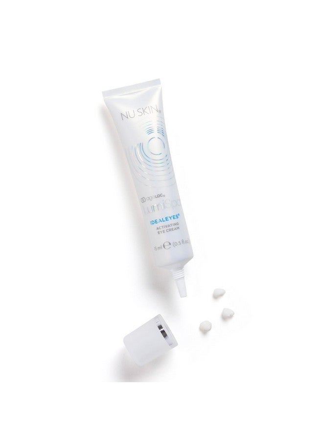 Nu Skin - ageLOC LumiSpa IdealEyes | Say Goodbye to Tired Eyes with Activating Eye Cream | Designed to Work with ageLOC LumiSpa Accent | Targets Dark Circles, Puffy Eyes, and Fine Lines | 1 Pack