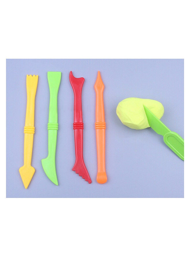 Generic 26 Pieces Play Dough Tools Playdough Accessories Set Various Plastic Molds Rollers Cutters Educational Gift for Children, Random Color  - Image 3