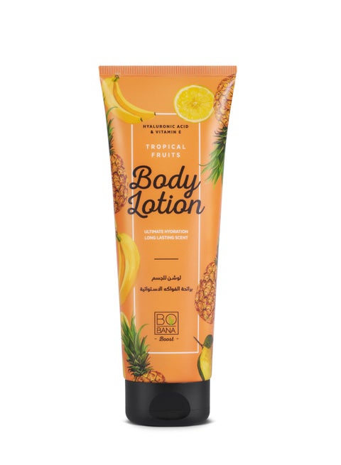 بوبانا لوشن للجسم برائحة الفواكه الاستوائية، 240 مل