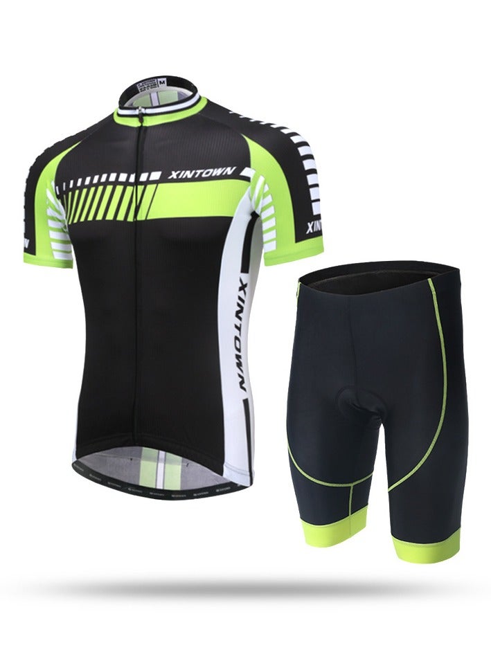 KUYING Summer Short Sleeved Cycling Suit Set  - Image 1