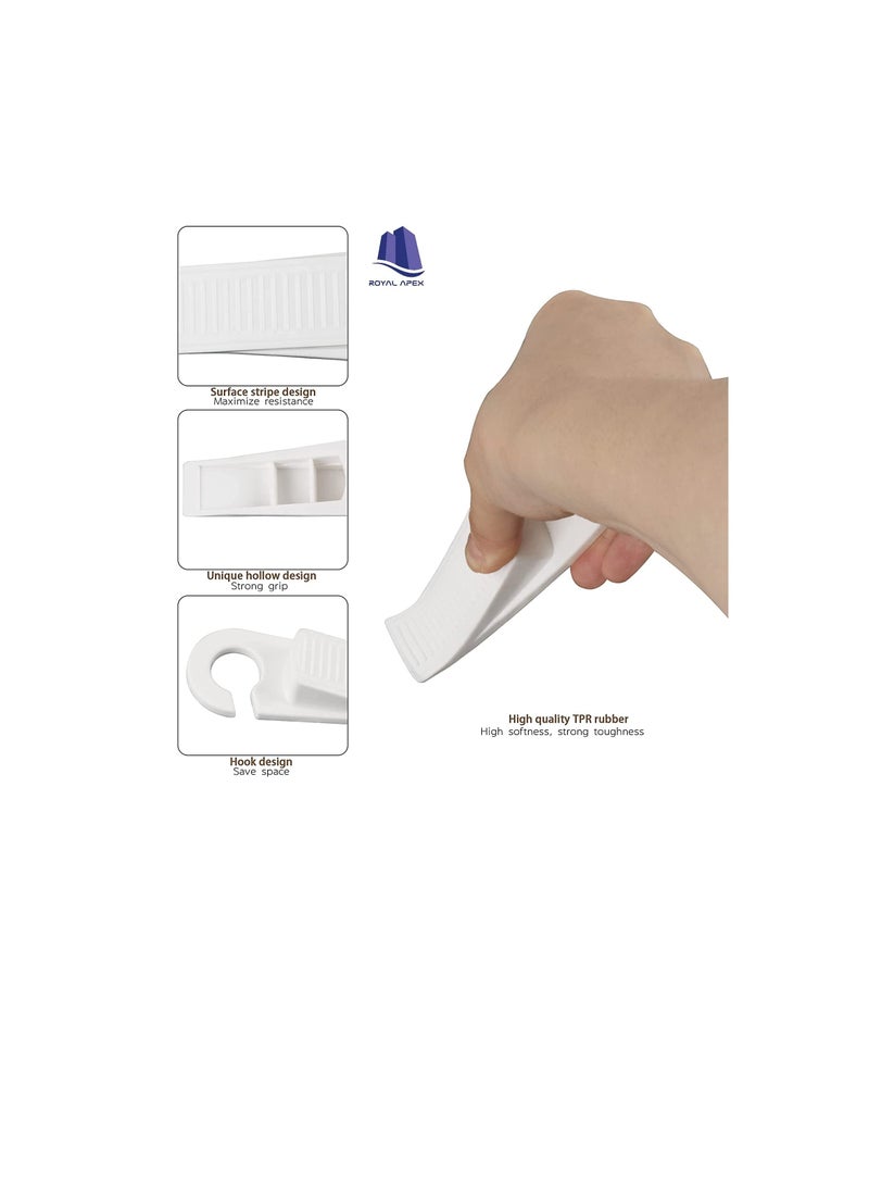 4Pcs Door Stopper Wedges Mouse Design Guard Baby Safety Protector Non-Slip Door Buffers for Kids Safety Guard Finger Protect for Home and Office,..  - Image 3