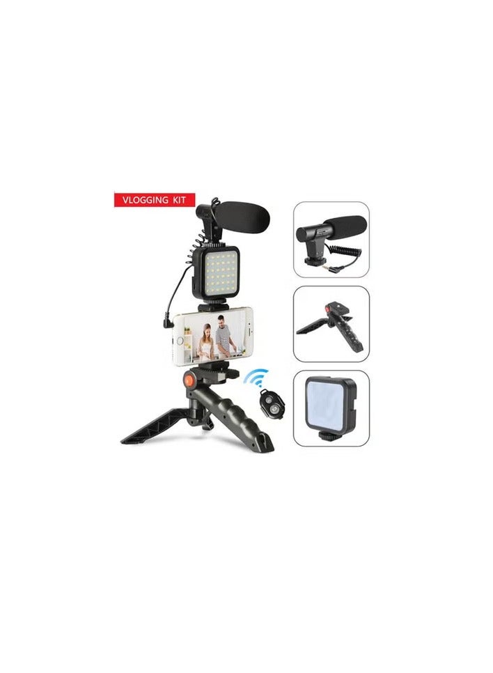 Universal Photography Video Handheld Vlog Stand Stabilizer Kit For Phone Camera Video Recording - Image 1