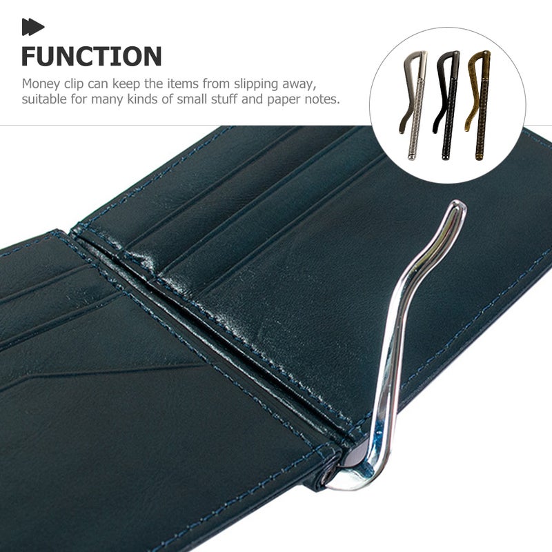 Cash Clip, Durable Metal Design for Secure Money Holding, Compact and Lightweight - Image 3