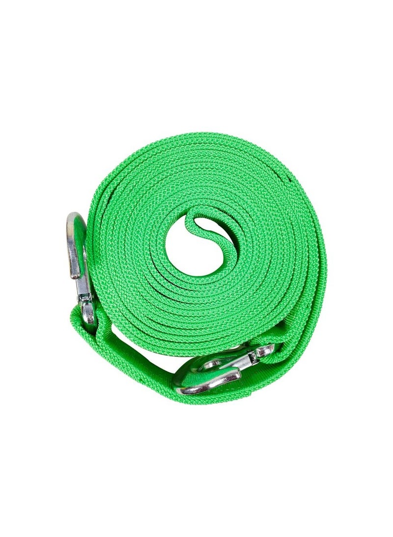 Generic Car Tow Rope 10 Ton, 6 meter Tow Rope with 2 Tow Rope Hooks, Heavy Duty Towing Belt -  Green  - Image 1
