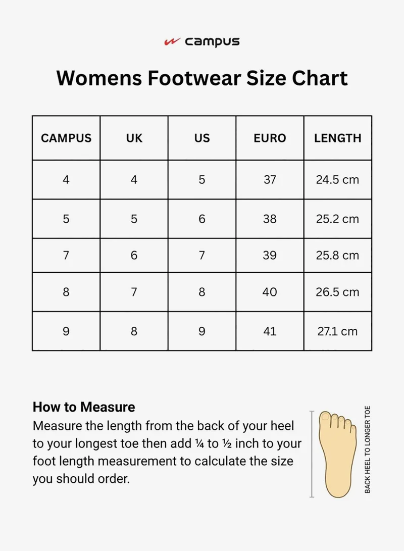 CAMPUS L.Sky/R.Slate Women's Low-Top Sneakers - Trendy Dual-Tone Look Shoes with Airy, Flexible Comfort for Women | Best Price UAE