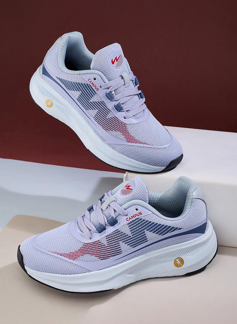 Campus أحذية رياضية نسائية قصيرة بتصميم عصري بلونين مريح ومرن - Image 1