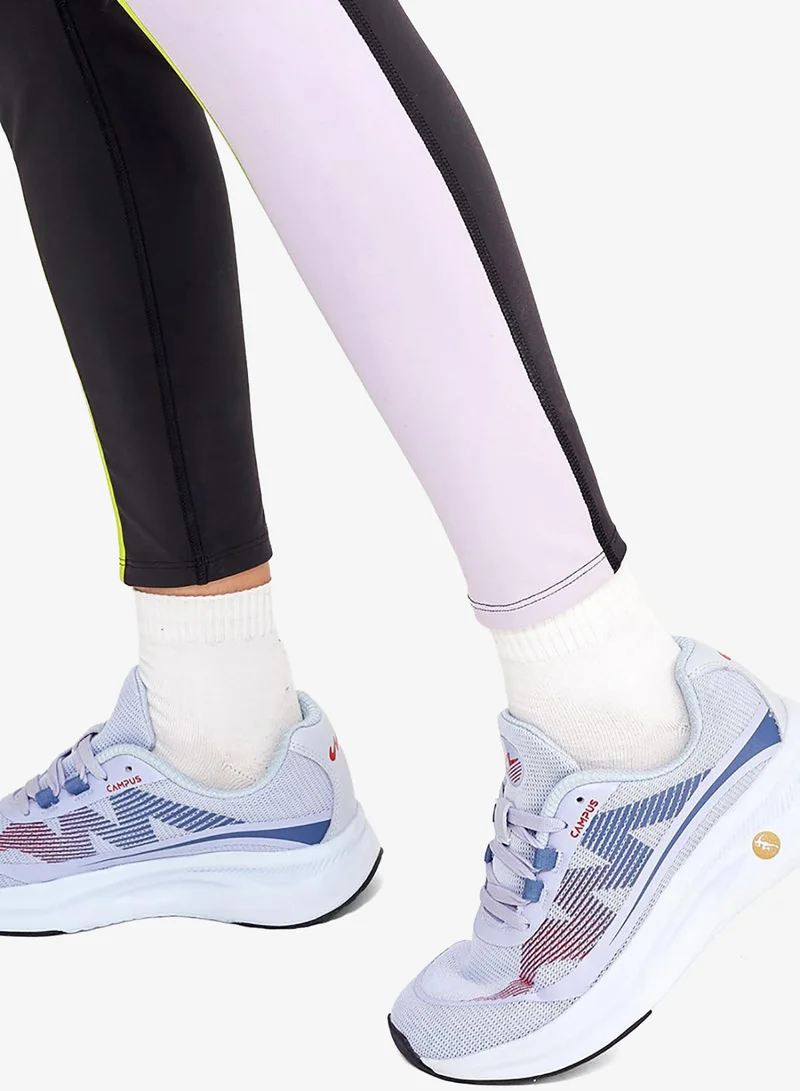 CAMPUS L.Sky/R.Slate Women's Low-Top Sneakers - Trendy Dual-Tone Look Shoes with Airy, Flexible Comfort for Women | Best Price UAE