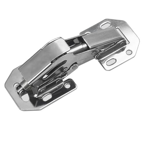 Lancher 4Pack Hinge Easy Installation Hinges Full Overlay and Insert Hinge for Drawer Window Cupboard Soft Close Cabinet Door Hinges