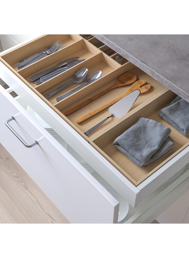 زبون صينية أدوات المائدة/صينية أدوات المائدة، من الخيزران الخفيف، 72×50 سم - Image 2