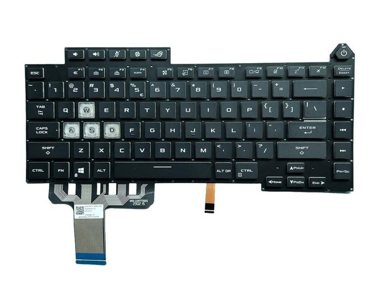 WISTAR Laptop Keyboard for ASUS RGB ROG Strix G15 G513 G513Q G513QR G513QE G513I G513IM G513IE G513IC G513R G513RC G513RM G513RW Backlit, Black - Image 3