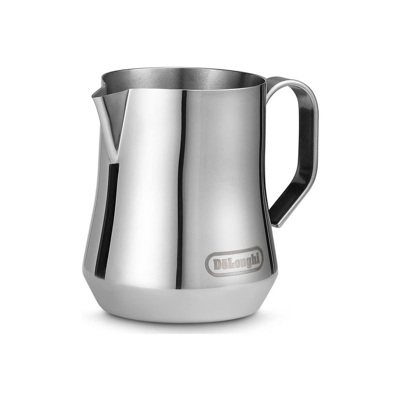 De'Longhi De'Longhi DLSC060 Milk Frothing Jug, 12 oz, Stainless Steel  - Image 1