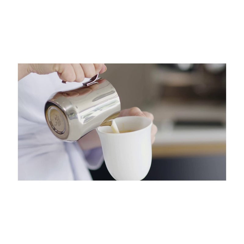 De'Longhi De'Longhi DLSC060 Milk Frothing Jug, 12 oz, Stainless Steel  - Image 5