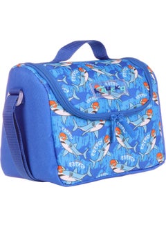 KAUKKO Kids Thermal Insulated Boy Blue Whale Lunch Bag  - Image 1