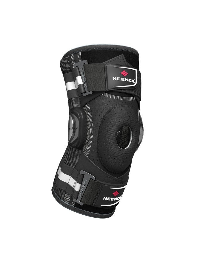 NEENCA Professional Knee Brace for Knee Pain, Hinged Knee Support with Patented X-Strap Fixing System, Medical for Pain Relief, Arthritis, Meniscus Tear, ACL, PCL, MCL, Runner, Sport -FSA/HSA Eligible - Image 1