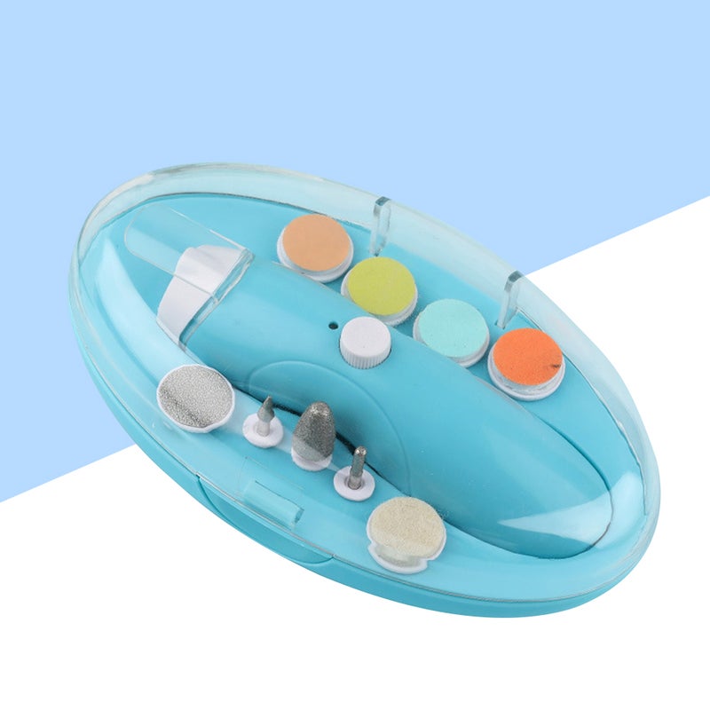 1 Set Electric Nail Trimmers Nail Polishing Kit Nail Clipping Tools Manicure Supplies for Baby Adult - Image 4