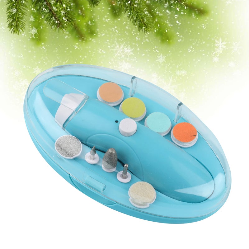 1 Set Electric Nail Trimmers Nail Polishing Kit Nail Clipping Tools Manicure Supplies for Baby Adult - Image 1