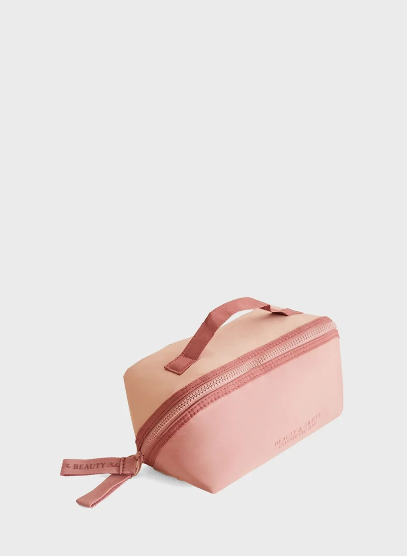 women'secret Zip Over Cosmetic Bag