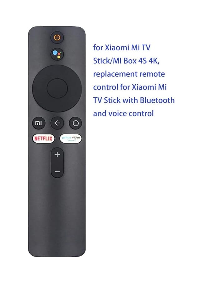 Remote Control for Mi TV Stick/MI Box 4S 4K, Replacement Remote Control for Mi TV Stick with Bluetooth and Voice Control - Image 2