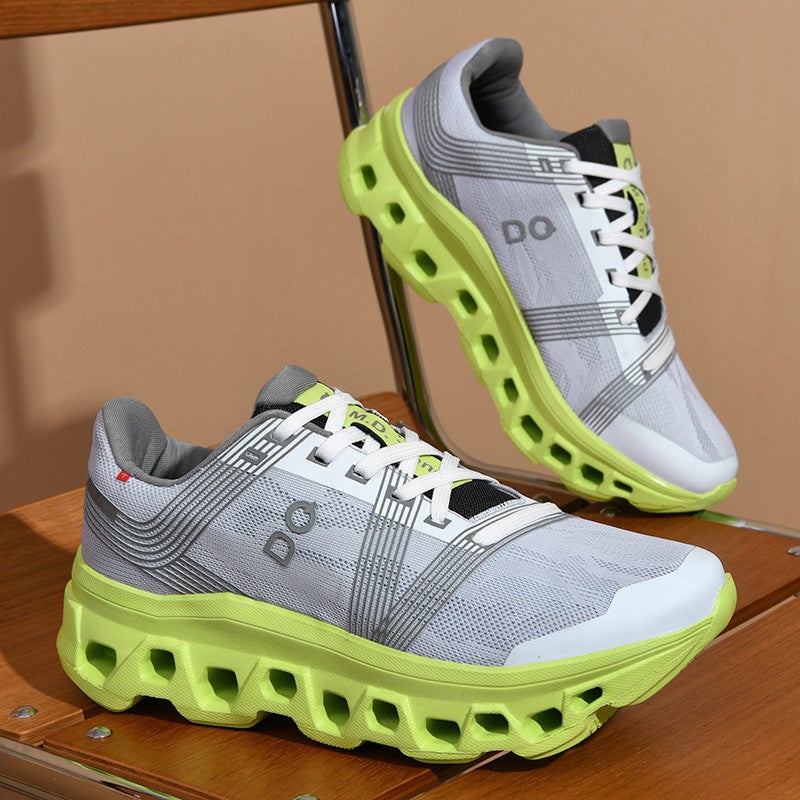 Running Shoes Men'S Real Rice Shock Absorption Sole Ultra Light Professional Breathable Big Kids Teenagers Sports Running Shoes Women - Image 2