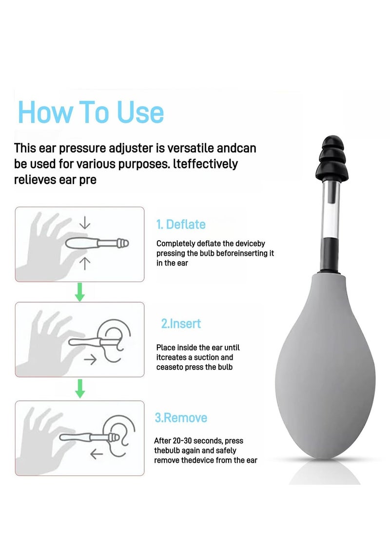 OTTO - Ear Pressure Relief Device - Instant Ear Tension Relief for Migraines, Tinnitus & Travel, Safe Ear Wax Removal Tool for Adults & Kids, Portable Ear Cleaning Suction for Clogged Ears - Image 1