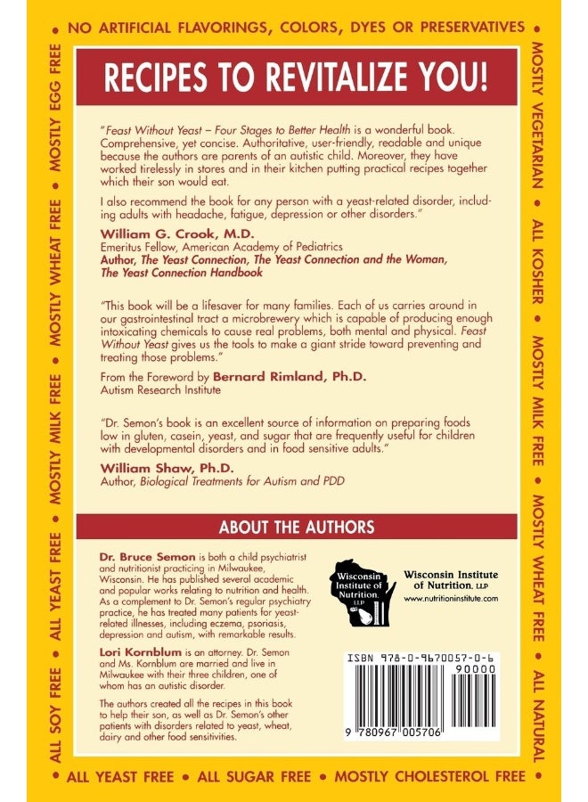 Feast Without Yeast 4 Stages To Better Health - Image 1