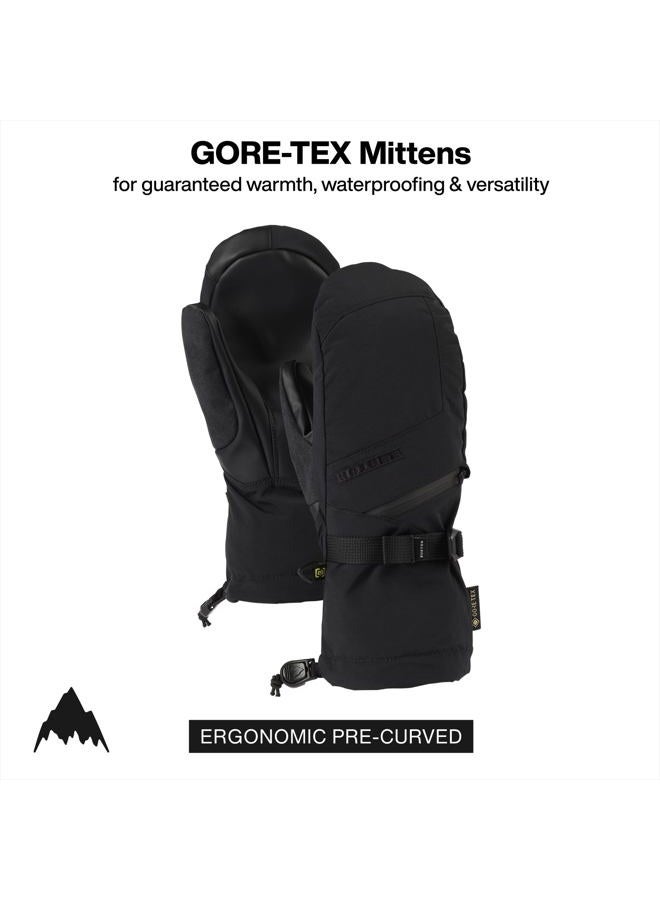 BURTON Women's Standard Gore-TEX Mittens, True Black, Small - Image 2