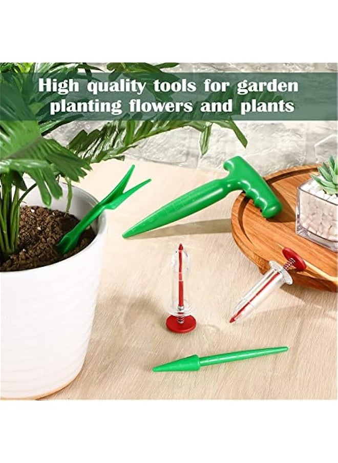Generic 6 Piece Sowing Seeds Dispenser Set Portable Planting Spreader Seedling Tool Handheld Potted Mini Seeder Utensil 6-Piece Set Seeding Spreading Tool Seeding Tool Spreaders  - Image 3