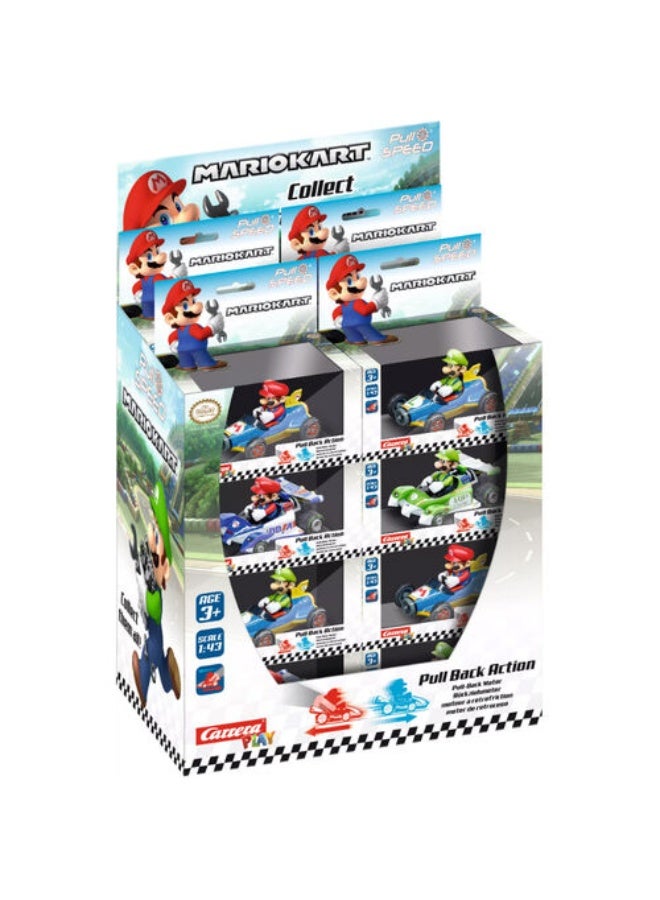 Carrera Pull & Speed Super Mario Kart Special Car I 1:43 Scale I Assorted Styles, Styles May Vary - Image 2