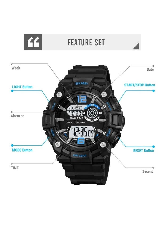 SKMEI - SKMEI 2018 Sport Digital Watch For Men - Image 1