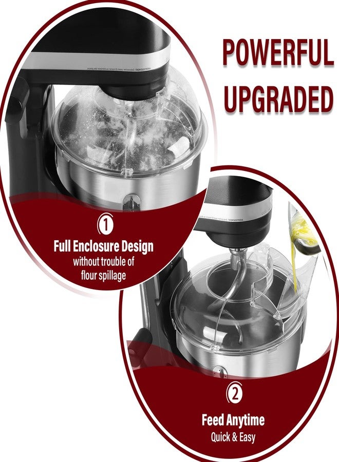 Taladad Spill Protector for KitchenAid Stand Mixers Bowl Lift 6-7 QT Stainless Steel (Only), Safety Spill Protector, Splash Protector for Aid Mixer Bowl - Image 2