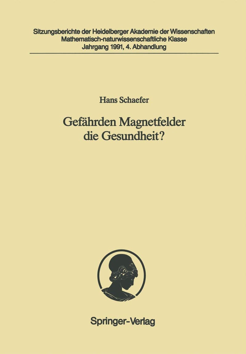 Gefährden Magnetfelder die Gesundheit?: Vorgelegt in der Sitzung vom 4. Mai 1991 