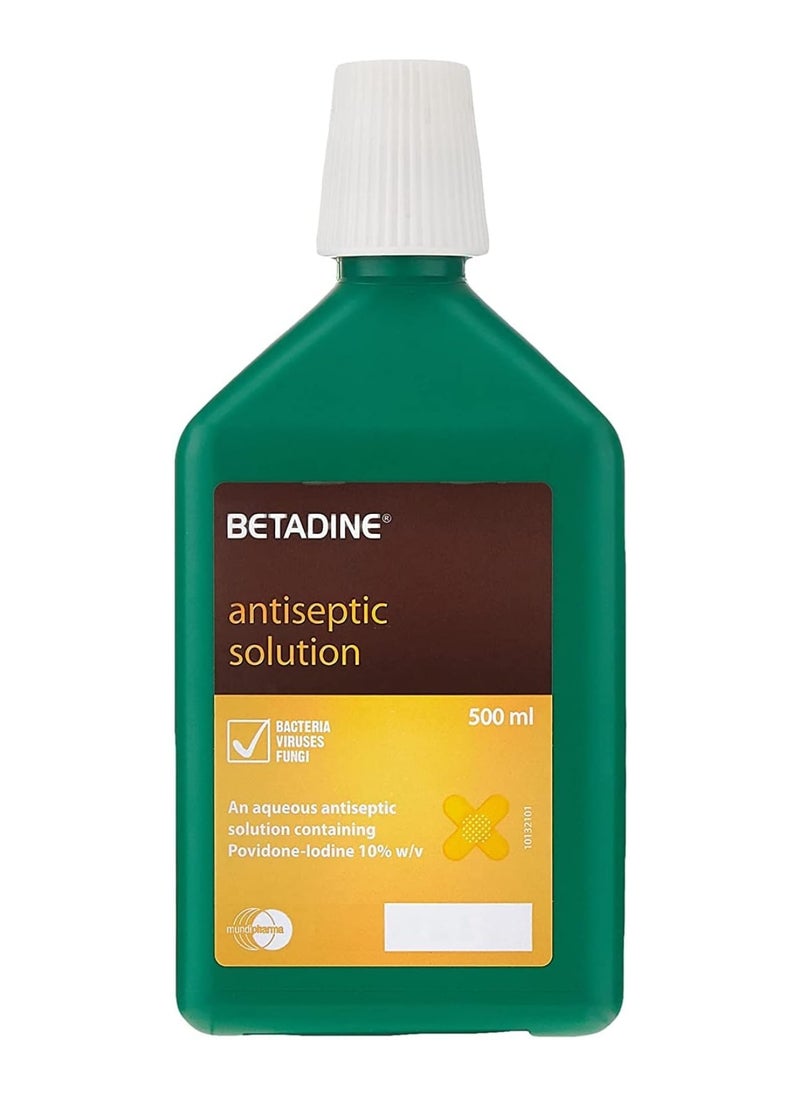 BETADINE Antiseptic Solution, 500 Ml  - Image 1