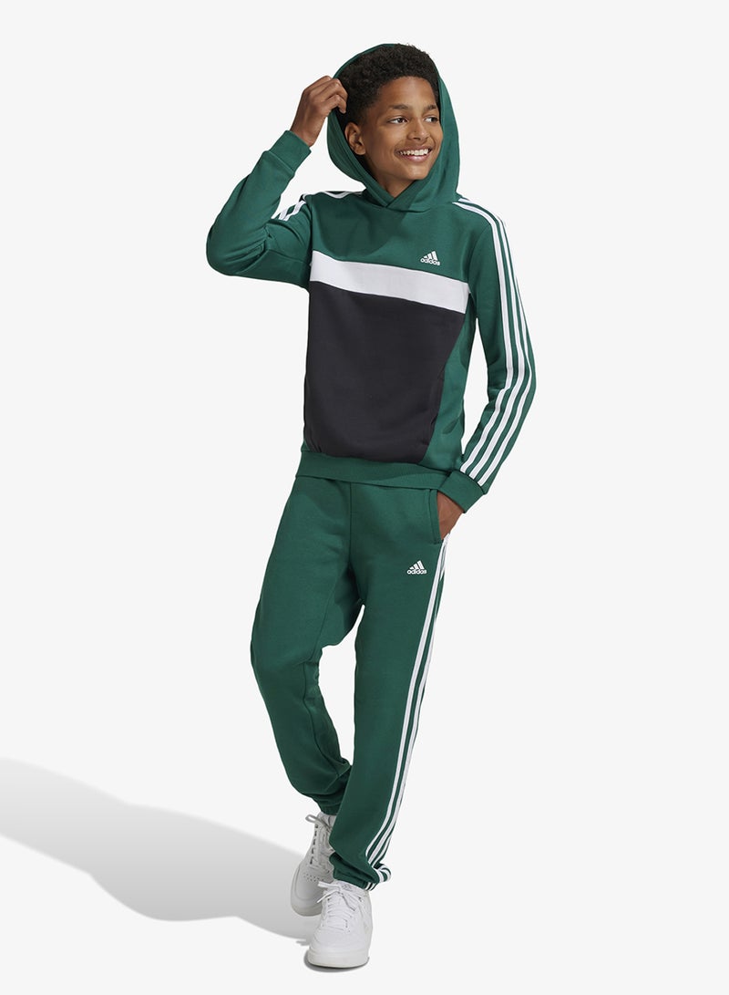 اديداس هودي أطفال تيبيريو بألوان متدرجة وخطوط ثلاثية - Image 5