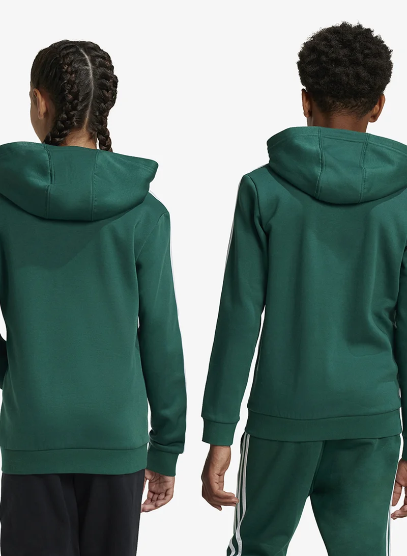 Adidas Kids 3-Stripes Tiberio Colorblock Fleece Hoodie