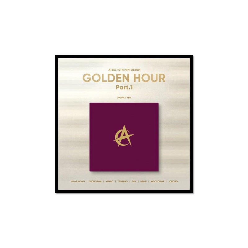 دريماس ATEEZ الساعة الذهبية الجزء 1 الألبوم المصغر العاشر دجيباك نسخة سان
