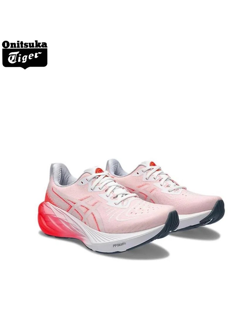 Onitsuka Tiger Outdoor Running Shoes White/Pink for Beginner Runners/Marathon/Long Distance Running for Men/Women/Students - Image 2