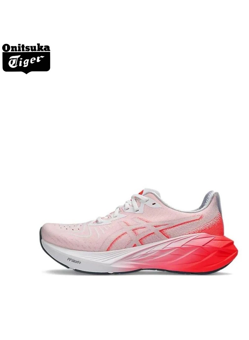 Onitsuka Tiger Outdoor Running Shoes White/Pink for Beginner Runners/Marathon/Long Distance Running for Men/Women/Students - Image 1