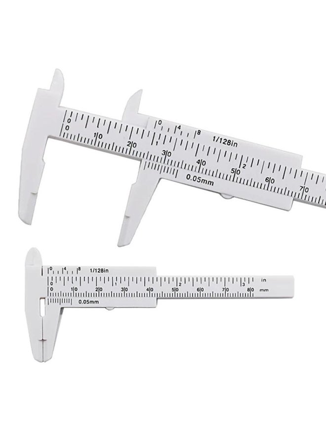 Lightweight and Compact Plastic Vernier Caliper Gauge for Industrial Use 