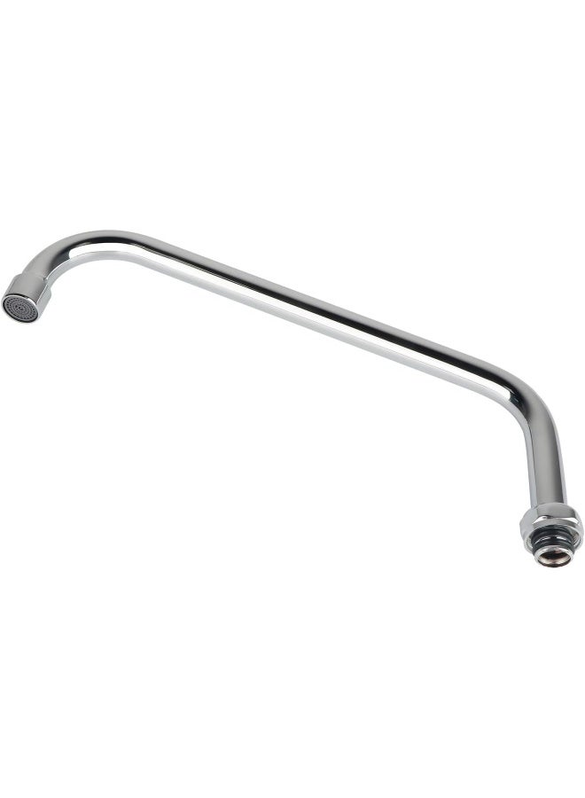 COOLWEST 12 Inch Swing Swivel Spout Replacement Kit for Commercial Kitchen Sink Faucet, 2.2 GPM Gooseneck Spout Nozzle Replacement Part, Chrome Finish - Image 4