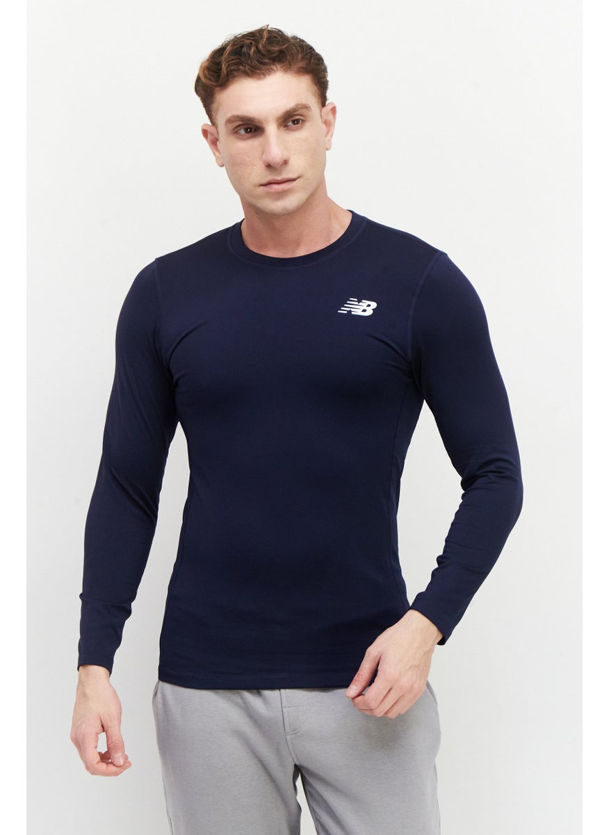 Men Sportswear Fit Long Sleeves Training Sweatshirt, Navy - pzsku/Z60A022678A57916B9622Z/45/_/1726109203/6ad80544-7727-49e0-84af-6cc84645125c