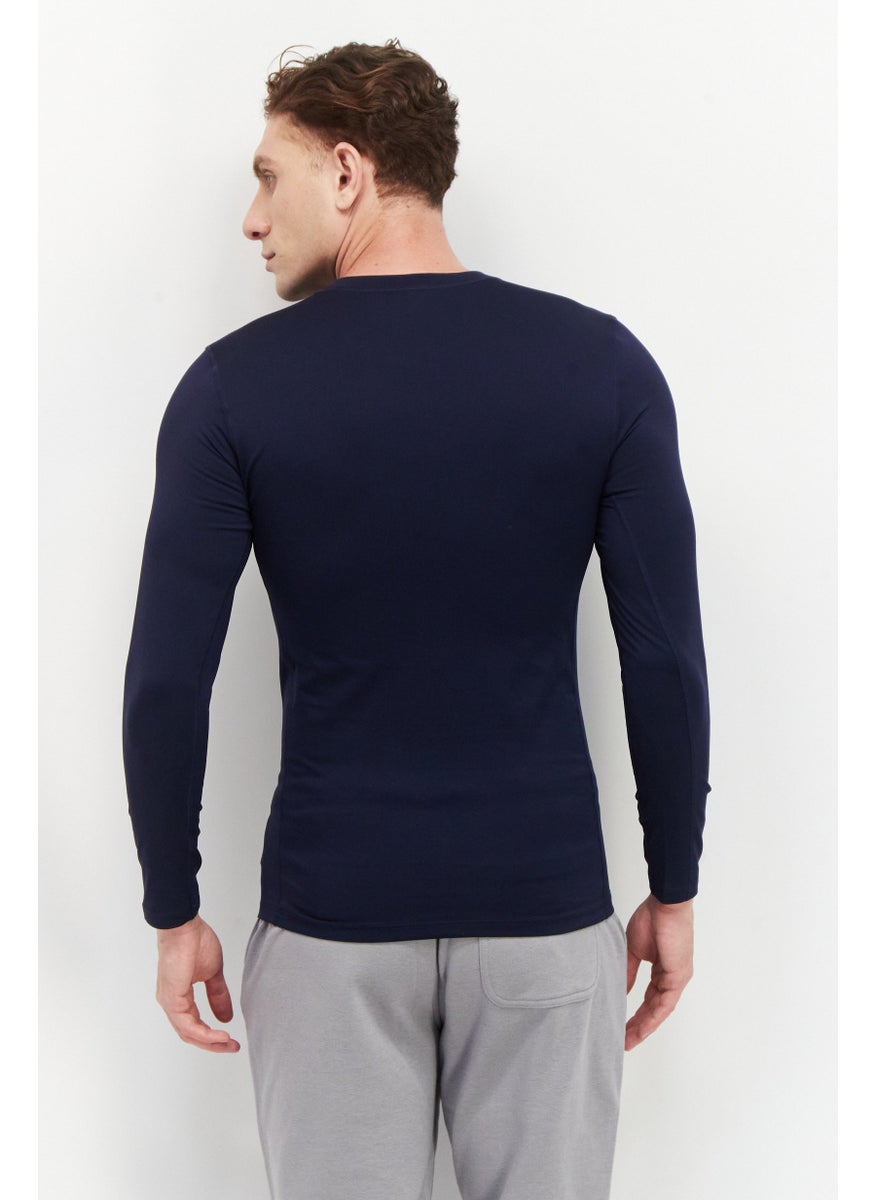 Men Sportswear Fit Long Sleeves Training Sweatshirt, Navy - pzsku/Z60A022678A57916B9622Z/45/_/1726109213/ce6297cc-cda4-4397-8496-90d68cbe07cd