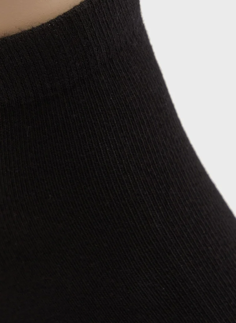Seventy Five Basics 3 Pack Ankle Socks with Antibacterial Finish