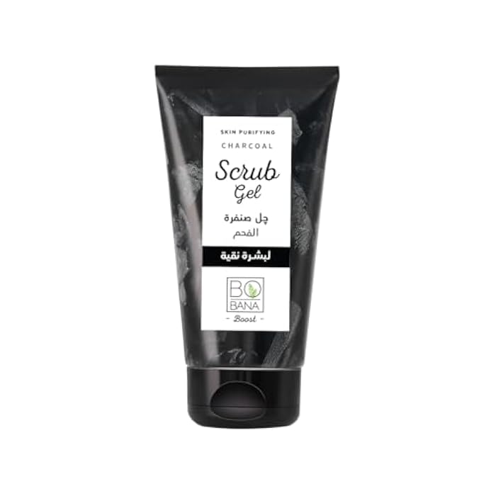 Bobana charcoal scrub, 150ml