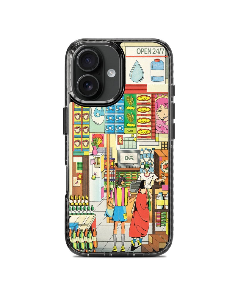 DailyObjects General Store Stride 2.0 Magnetic Case Cover Compatible with iPhone 16 | Wireless Charging Slim Back Cover | 2 Layer Edge Protection & Shockproof - Image 1