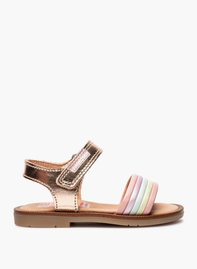 Pablosky Sandals With Hook & Loop Closure With Colourblock Pattern - Image 2